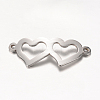 Tarnish Resistant 201 Stainless Steel Links connectors X-STAS-S059-04A-1