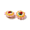 Baking Paint Glass Enamel Beads LAMP-K039-34M-3