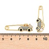 Brass Micro Pave Cubic Zirconia Pendants KK-C162-055G-02-3