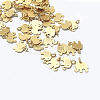 Brass Charms KK-E788-12G-3