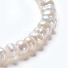 Natural Cultured Freshwater Pearl Beads Strands PEAR-I004-07B-01A-X-5