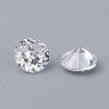 Clear Grade A Diamond Shaped Cubic Zirconia Cabochons X-ZIRC-M002-3mm-007-2