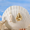 925 Sterling Silver Teardrop Dangle Earrings EJEW-Z041-01G-4