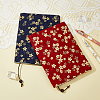 Sakura Pattern Cloth Book Covers AJEW-WH0413-51B-5