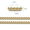 Brass Twisted Chains CHC-S108-G-NF-6