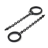 Ion Plating(IP) 304 Stainless Steel Split Key Ring Clasps STAS-L226-009A-B-2