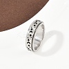 304 Stainless Steel Enamel Rotating Finger Rings RJEW-A074-03P-2