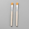 Nylon Paint Brushes with Wood Handle AJEW-WH20048-51-1