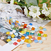 400G Glass Mosaic Tiles DIY-DC0001-97A-4