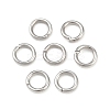 Tarnish Resistant 304 Stainless Steel Open Jump Rings STAS-J013-5x0.9mm-01-1