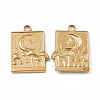 Ion Plating(IP) 304 Stainless Steel Bigs Pendants STAS-B031-16G-1