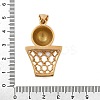 304 Stainless Steel Rhinestone Pendants STAS-G346-54G-3