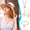48Pcs 12 Styles Alloy Rhinestone Pendants FIND-GA0007-12-5