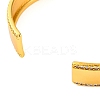 Rack Plating Brass Micro Pave Cubic Zirconia Cuff Bracelets for Women BJEW-M040-20G-3