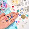 120Pcs 15 Colors Electroplate Transparent Glass Beads GLAA-CJ0001-77-4