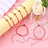 Nylon Thread Braided Beads Bracelets BJEW-JB04346-06-5