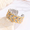 304 Stainless Steel Cuff Open Rings RJEW-H267-02GP-1