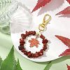 Natural Red Jasper Chip Pendant Decoration KEYC-JKC00976-01-2