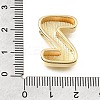 Brass Slide Charms KK-E802-33G-Z-3