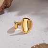 304 Stainless Steel Cuff Open Rings for Women YO3439-2
