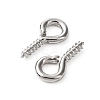 Iron Screw Eye Pin Peg Bails IFIN-S699-01A-P-NF-4