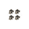 4Pcs Outdoor EDC Tool Brass Parachute Rope European Beads FIND-FG0003-74AS-7