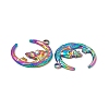 Ion Plating(IP) 304 Stainless Steel Pendants STAS-B031-31R-3