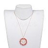 Pendant Necklaces NJEW-JN02620-01-4
