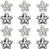 12Pcs 2 Colors Star Appliques PATC-GF0001-39-1
