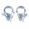 Transparent Acrylic Lobster Claw Clasps TACR-T023-01A-01-2