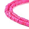 Synthetic Turquoise Beads Strands TURQ-G110-4x2mm-04-2