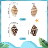   230Pcs 2 Styles Natural Shell Beads BSHE-PH0001-39-2