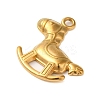 Ion Plating(IP) 304 Stainless Steel Pendants STAS-N103-14G-2