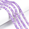 Handmade Polymer Clay Beads Strands CLAY-R089-6mm-162-5