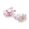 Alloy Enamel Pendants ENAM-F156-08-2