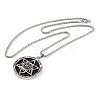 Stainless Steel Box Chain Necklaces LS-NJEW-P304-01D-2