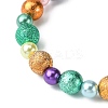 Fashion Imitation Acrylic Pearl  Stretchy Bracelets for Kids BJEW-JB01059-09-2