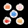 Opaque Resin Cabochons CRES-A063-01-1