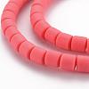 Polymer Clay Bead Strands CLAY-T001-C21-4
