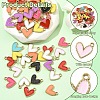 50Pcs Alloy Enamel Charms ENAM-YW0006-37-3