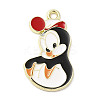 Light Gold Plated Alloy Enamel Pendants LS-ENAM-L041-06C-1