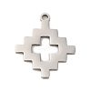 Non-Tarnish 304 Stainless Steel Pendants STAS-S123-03P-09-1