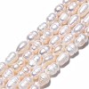 Natural Cultured Freshwater Pearl Beads Strands X-PEAR-N012-07A-3