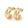 Two-layer C-Shaped 201 Stainless Steel Stud Earrings EJEW-Z151-11G-02-4