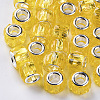 Transparent Resin European Beads RPDL-Q023-A-C02-1