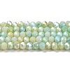 Ombre Effect Dyed Glass Beads Strands X-GLAA-C023-02-C13-2