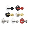10 Sets Spray Painted Alloy Split Pendants FIND-FS0004-22-1