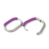 Oval 304 Stainless Steel Hoop Earrings for Women EJEW-L287-038P-04-2