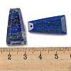 Dyed Natural Lapis Lazuli Pendants G-G123-02E-3