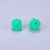 Hexagonal Silicone Beads SI-JX0020A-30-1